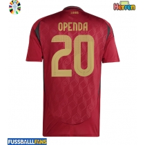 Belgien Lois Openda #20 Heimtrikot EM 2024 Kurzarm